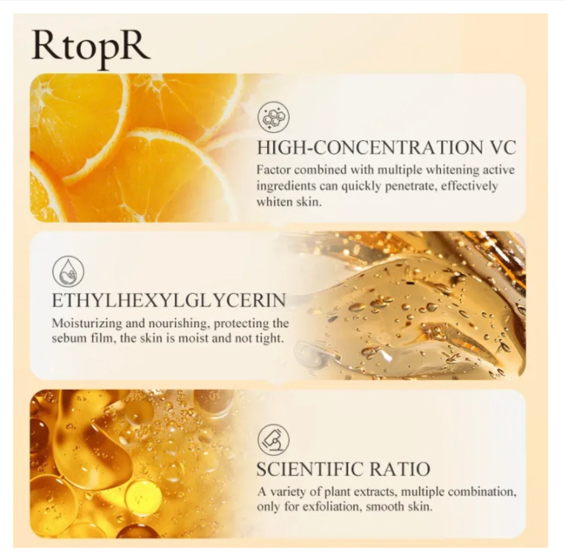 RtopR Vitamin C Facial Cream