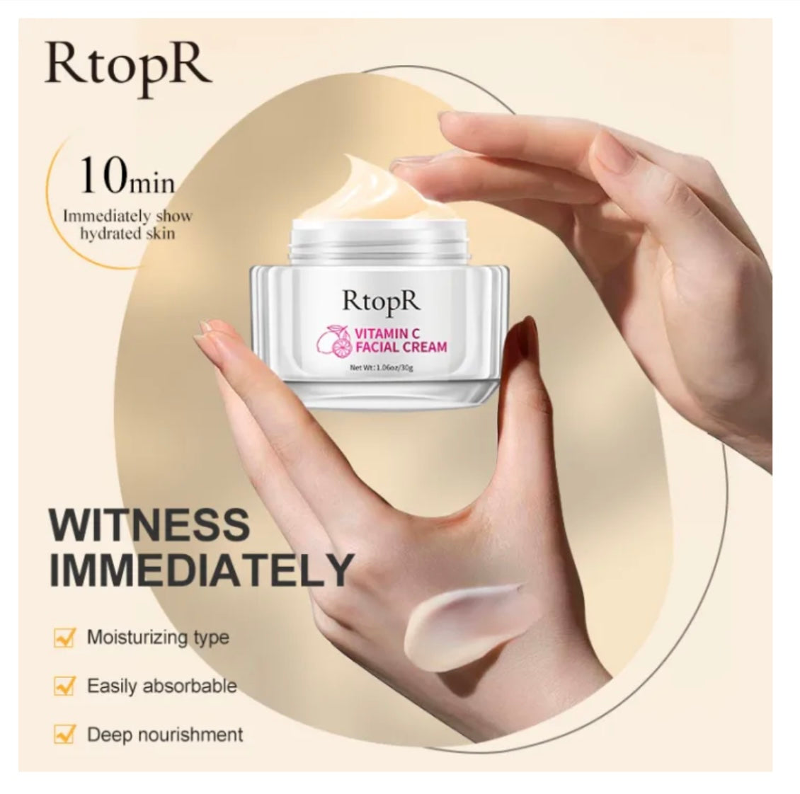 RtopR Vitamin C Facial Cream